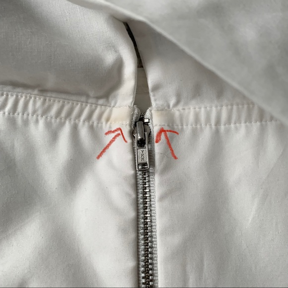 NWT Self portrait off shoulder eyelet asymmetrical top sz 8 - Picture 13 of 13